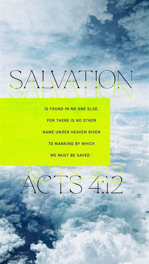 Acts 4:12, Apostles, mankind, salvation, saved, Bible, one, heaven, way, Jesus, Christian, only ...