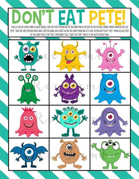 Don T Eat Pete Printable - Printable Word Searches