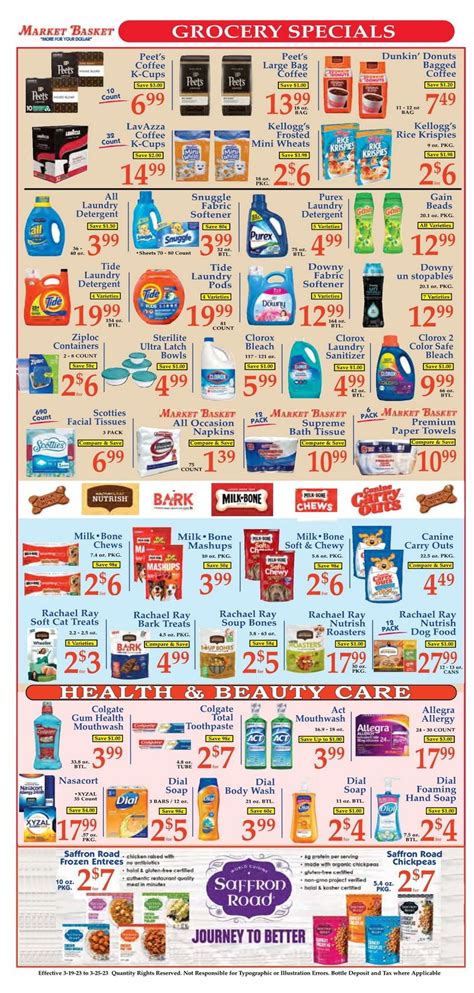 Market Basket Weekly Flyer Mar 19 – Mar 25, 2023