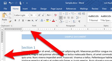 How to Use the Ruler in Microsoft Word - The Tech Edvocate