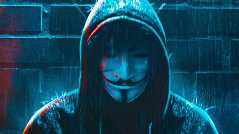 1366x768 Resolution Anonymous 4K Hacker Mask 1366x768 Resolution ...