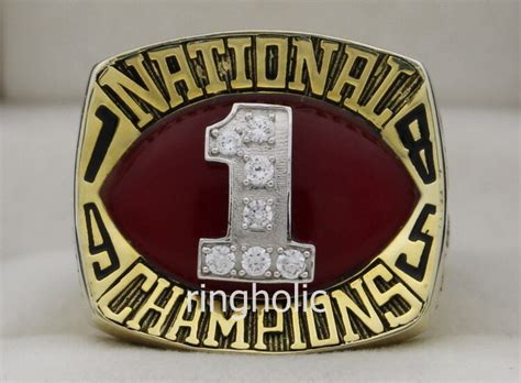 Oklahoma Sooners 1985 NCAA Championship Ring