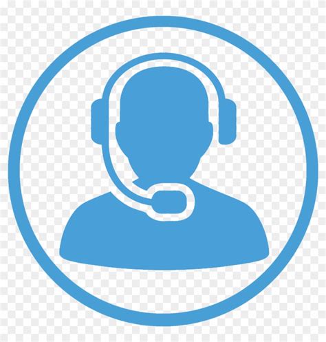 Customer Helpdesk - Call Center Icon Vector - Free Transparent PNG Clipart Images Download