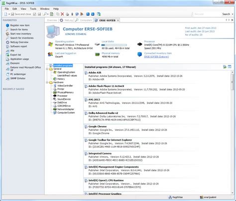 Network Scan-Netlog-PC Hardware software scan-License handling