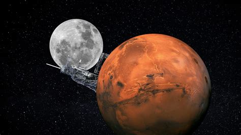 NASA Announces Plan To Put Moon On Mars By 2040