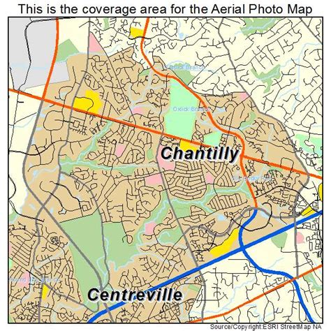 Chantilly Virginia Map | Zip Code Map