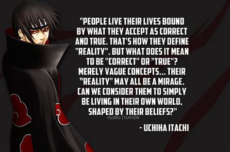 [x-post from /r/animequotes] Itachi quote : r/Naruto