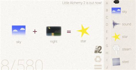 How to make Star in Little Alchemy - HowRepublic