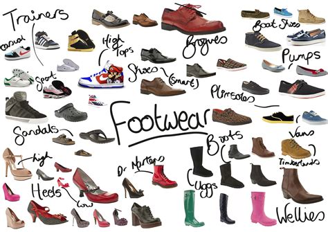 All different kinds of footwear | Types of shoes, Shoes, Vans boots