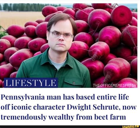 (LIFESTYLE THEQFFICEMEN Pennsylvania man has based entire life off iconic character Dwight ...