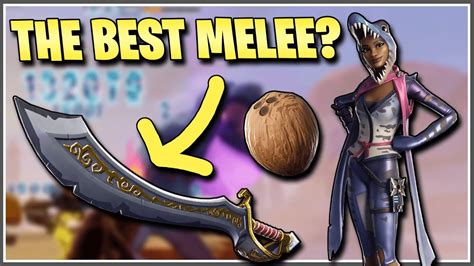 THE CORSAIR MAY BE THE BEST MELEE WEAPON!! - Fortnite Save The World - YouTube