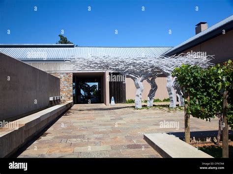 Tokara Wine Estate Entrance in Stellenbosch - Cape Town Stock Photo - Alamy