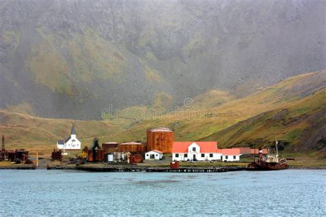 Grytviken Whaling Station in South Georgia Stock Image - Image of ship, outside: 184705041