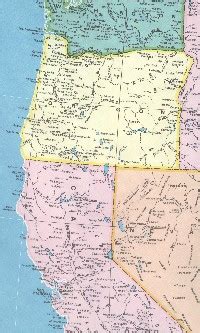 California Oregon Border Map | Living Room Design 2020