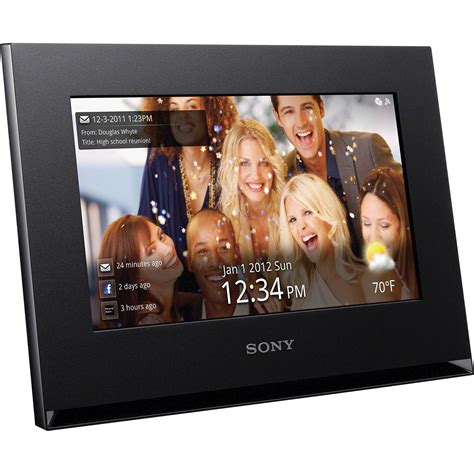 Sony 7" Digital Photo Frame With Wi-Fi DPF-WA700 B&H Photo