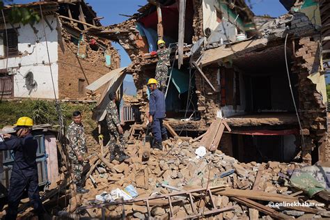 In Photos: Khalanga's earthquake aftermath - OnlineKhabar English News