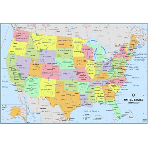 Picture Of The United States Map – States Map Of The Us