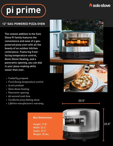 Solo Stove Pi Prime Gas-Powered Pizza Oven