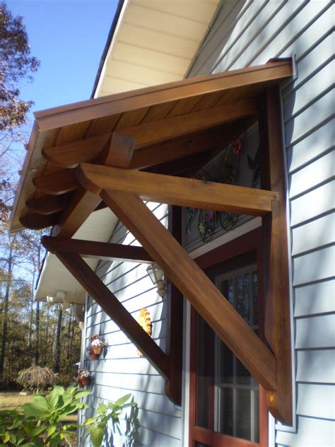 Cedar Awning for Your Home Exterior