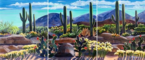 "After a Good Rain" by Diana Madaras | Desert painting, Large painting ...