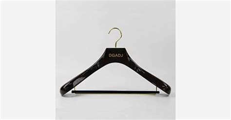 pants hanger with logo , wood hanger with bar , deluxe wood coat hanger ...