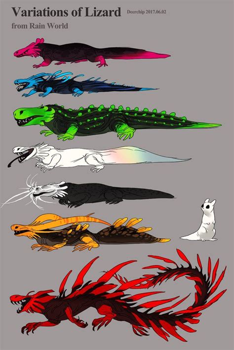 Image result for rain world lizards | Creature concept art, Fantasy character design, Monster ...