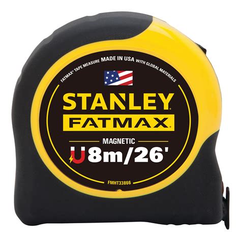 8m/26 ft. FATMAX® Magnetic Tape Measure - FMHT33866 | STANLEY Tools