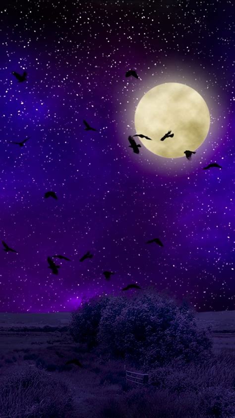 Halloween Night Sky Wallpapers - Wallpaper Cave