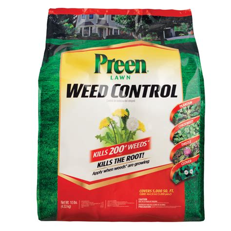 Preen Lawn Weed Control, 10 lbs - Covers 5,000 sq. ft. - Walmart.com