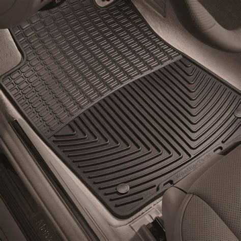 Weathertech® W114 - All-Weather 1st Row Black Floor Mats