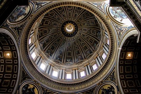 St. Peter's Basilica in Vatican City Within the City of Rome