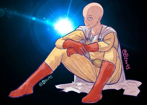 Saitama fan art by b1kv41 on DeviantArt