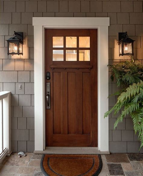 Pin by Malika perera on my home | Craftsman exterior door, House ...