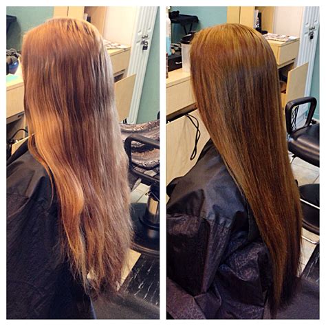 Before and after color correction by Karesha | Long hair styles, Color ...