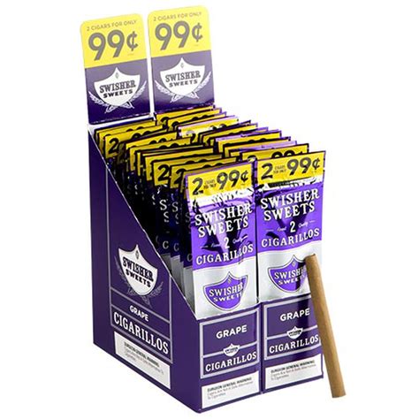 Swisher Sweets Cigarillos Grape Packs | JRCigars