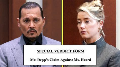 Everything We Know About The Verdict In Johnny Depp vs Amber Heard ...