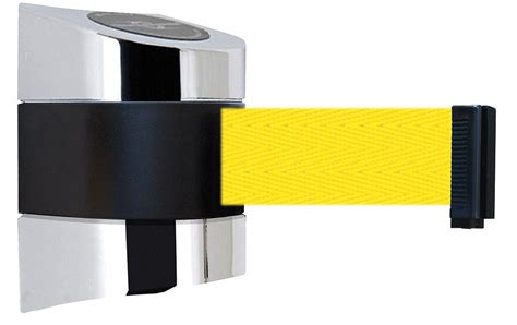 TENSABARRIER Retractable Belt Barrier, Yellow - 3ZAL9|897-15-S-1P-NO ...