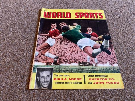 FRAMED WORLD SPORTS MAGAZINE COVER PAGE 10X8 . | eBay