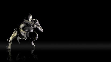 Dark Robot HD Desktop Wallpaper 83302 - Baltana