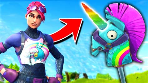 The *SECRET* RAINBOW UNICORN In Fortnite Battle Royale - YouTube