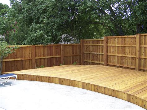 Fence and Deck | Fence, Deck, House