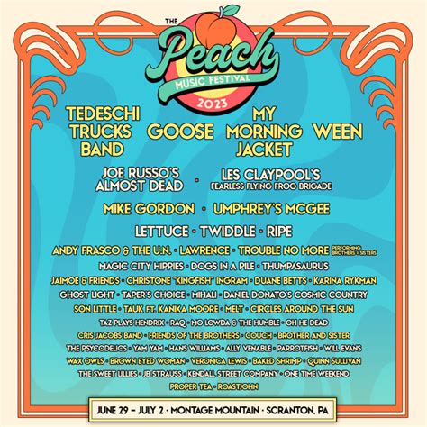 Contest - The Peach Music Festival 2023