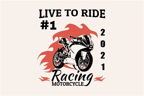 Racing motorcycle silhouette design 3392773 Vector Art at Vecteezy