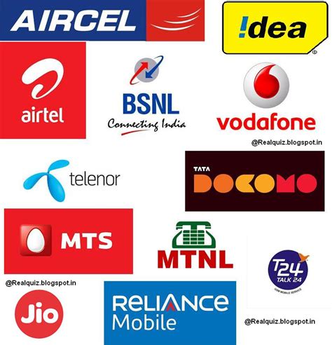 Ad Quiz Movies & Random: Indian Telecom Company and their logo