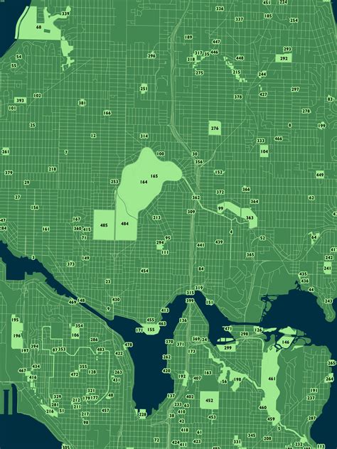 Seattle National Parks Map