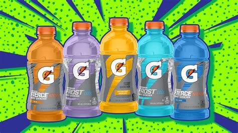 All the Gatorade Flavors, Ranked (Gatorlyte and Gatorade Energy Drinks ...