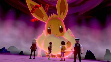 Reminder: Gigantamax Eevee Max Raid Event For Pokemon Sword/Shield ...