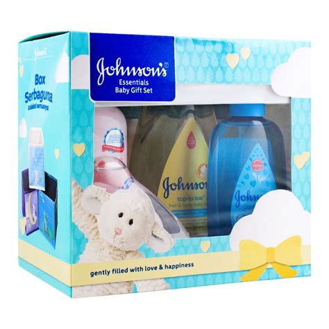 Buy Johnson's Essentials Baby Gift Set, 4 Pieces Online at Best Price in Pakistan - Naheed.pk