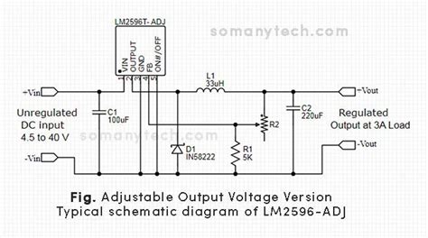 Lm2596 Buck Converter Schematic Layout