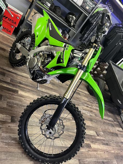 New 2023 Kawasaki KX250X in Fisher Branch - Fisher Powersports